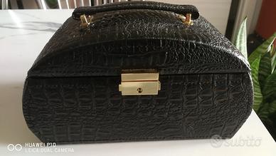 Beauty Portagioie in pelle vintage