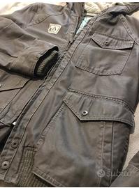 Giubbotto VOLCOM skateboard taglia S grigio