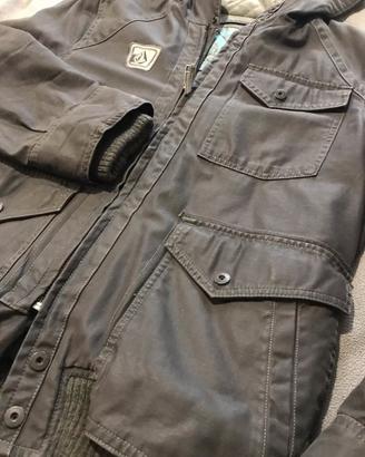 Giubbotto VOLCOM skateboard taglia S grigio