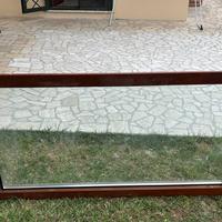 infissi finestra / porta-finesta/ vetrata in legno