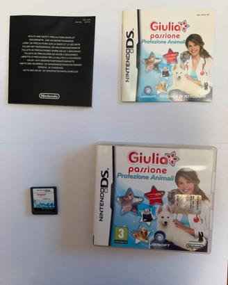 Gioco Giulia protezione animali Nintendo Ds
