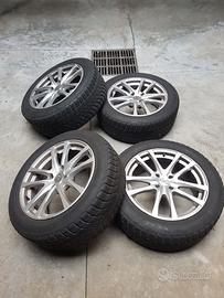 Cerchi in lega DXS 7.5x17 4x108 ET25 Silver