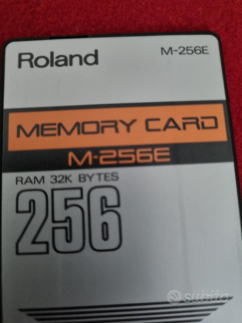 ROLAND M 256 E RAM CARD - Strumenti Musicali In vendita a Trapani