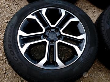 cerchi e gomme termiche 18 originali jeep 