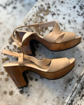  Sandali donna in pelle Donna Soft "Made in Italy