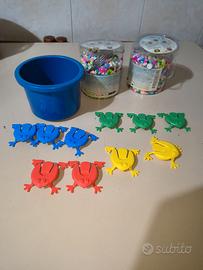 Giochi di perline e salta la rana