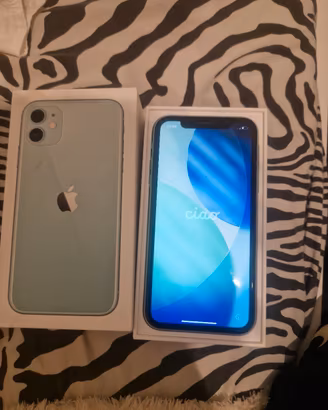 iphone 11 verde acqua 64gb