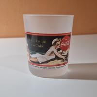 Bicchiere Coca Cola vintage anni 90
