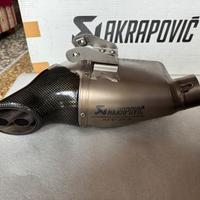 Scarico Akrapovic Titanio per mt07 tracer euro 4