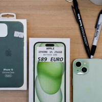 IPHONE 15 256GB verde acqua 