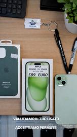 IPHONE 15 256GB verde acqua 
