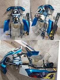 telaio go kart 125