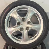 CERCHI Originali Porche Carrera 4+Gomme 993/997