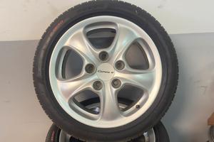 CERCHI Originali Porche Carrera 4+Gomme 993/997