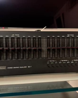SANSUI SE-7 Equalizzatore grafico analogico