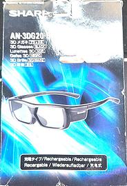 OCCHIALI 3D SHARP X TV 20€