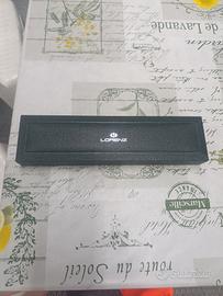 scatola Lorenz per orologi in pelle 