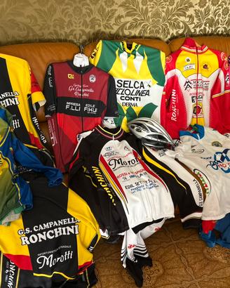 Completi Ciclismo + casco ciclismo