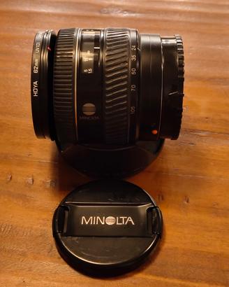 Minolta 24-105 D attacco Sony A