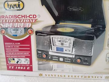 Giradischi multifunzione con CD e USB
