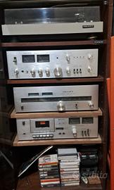SCOTT impianto stereo completo vintage (1979)