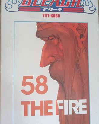 Manga Bleach Vol. 58 THE FIRE Tite Kubo Ottime Con
