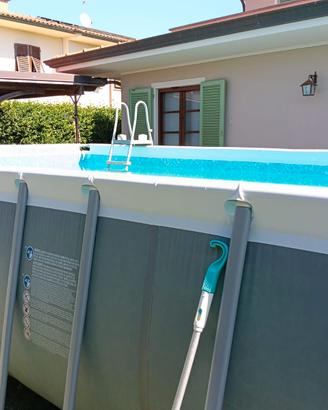 Piscina bestway 732x366x132 con pompa a sabbia 