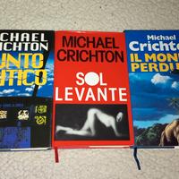 3 Libri di Michael Crichton