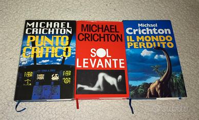 3 Libri di Michael Crichton