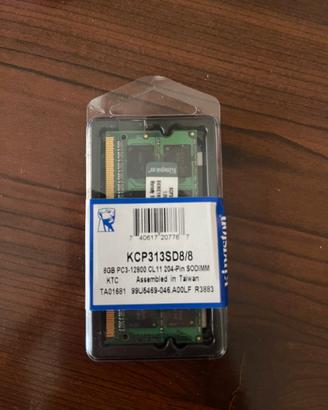 RAM 8GB DDR3 KINGSTON