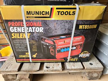 GENERATORE GRUPPO ELETTROGENO SILENZIOSO 8500 W