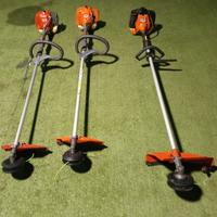 Tre decespugliatore perfettamente funzionanti