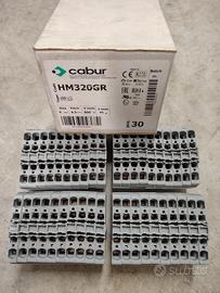 Morsetto Cabur HM320GR serraggio a molla, 6 mm².