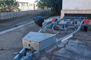 Carrello Barca B.S.A. MX 1800 (Declassato 1500kg)