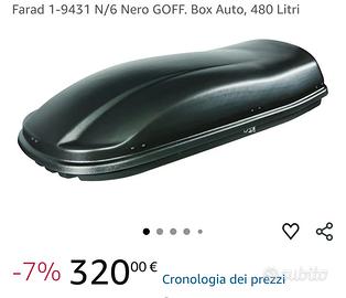 box/baule auto Farad
