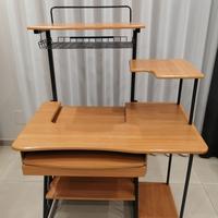 Scrivania Porta PC-Stampante e Scanner