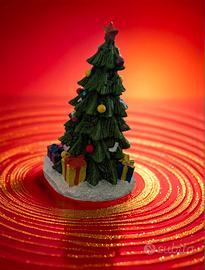 decorazione natalizia, albero natale per acquario 