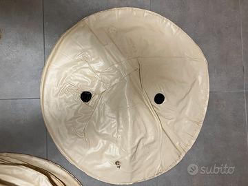 Camera galleggiante di sostegno per copertura/telo