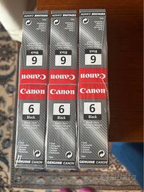 6 cartucce originali Canon 4705A002 BCI-6BK