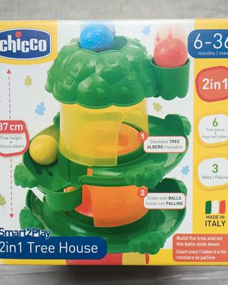 Gioco Chicco La casa sull'albero 2 in 1