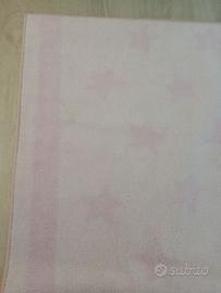 Tappeto rosa con stelle Ikea misure 130x 160