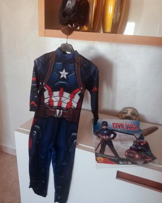 Costume originale Capitan America Avengers 5-6 ann