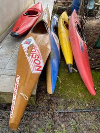 Kayak rafting e velocità