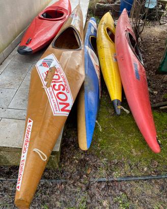 Kayak rafting e velocità