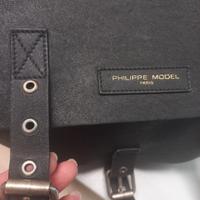 zaino pelle Philippe Model pelle nero