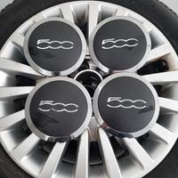 Cerchi in lega più gomme della 500