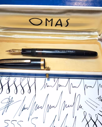 Omas 555 S Stilografica Vintage 
