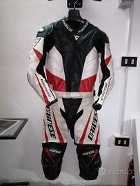 Tuta  moto dainese pelle tg 48