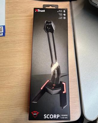 Trust GXT 210 USB Gaming mic microfono