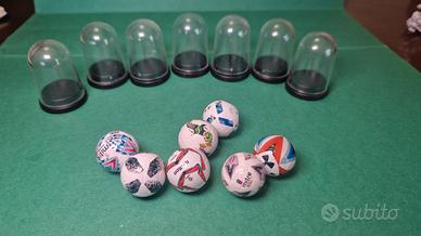 Subbuteo palloni decals e contenitori 